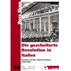 Die gescheiterte Revolution in Italien – Gramsci und das Biennio Rosso 1919-1920